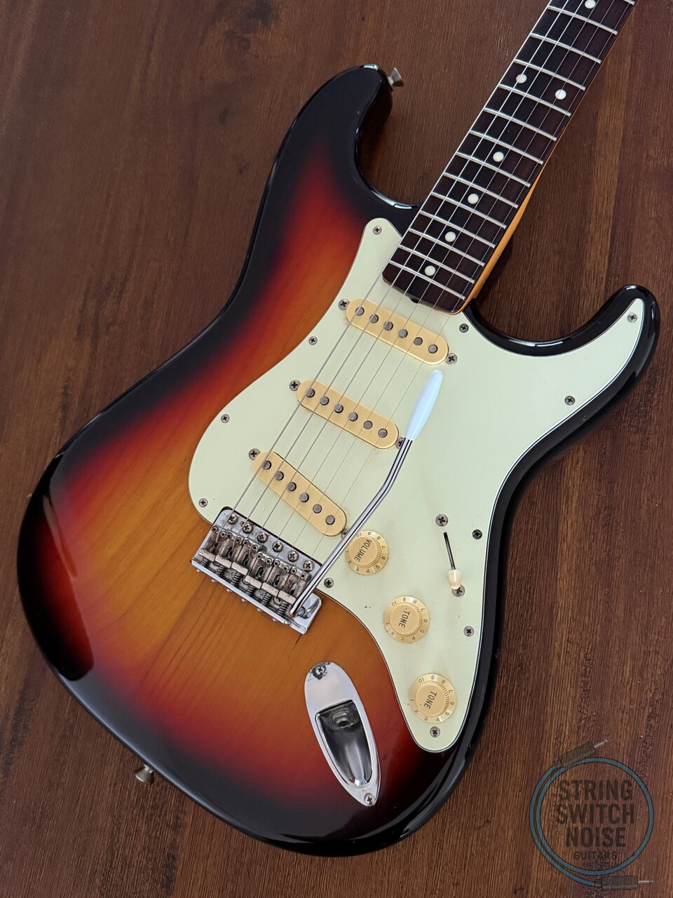 Fender Stratocaster, ’62-TX, Three Tone Sunburst, 2002, USA Texas Pickups