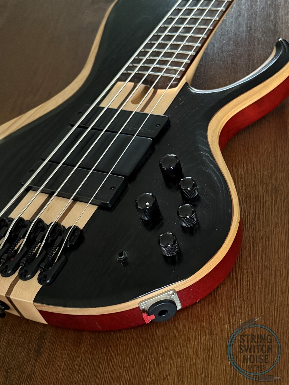 Ibanez 5-String Bass, 2023, Weathered Black, BTB865SC, Ibanez Bass Workshop Series