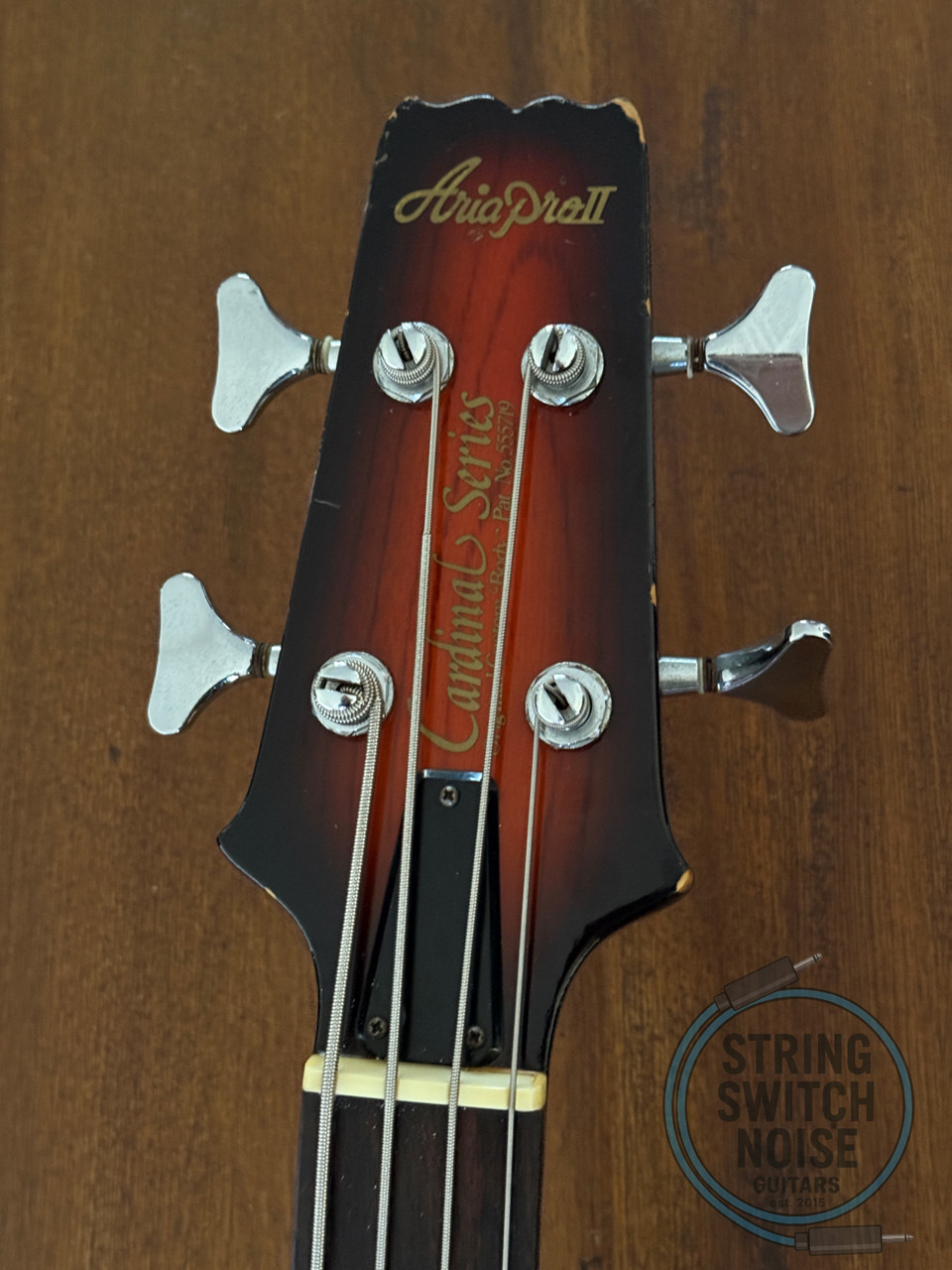 Aria Pro II Bass, CSB DELUXE, 1983, Sunburst, Cardinal Series, 32