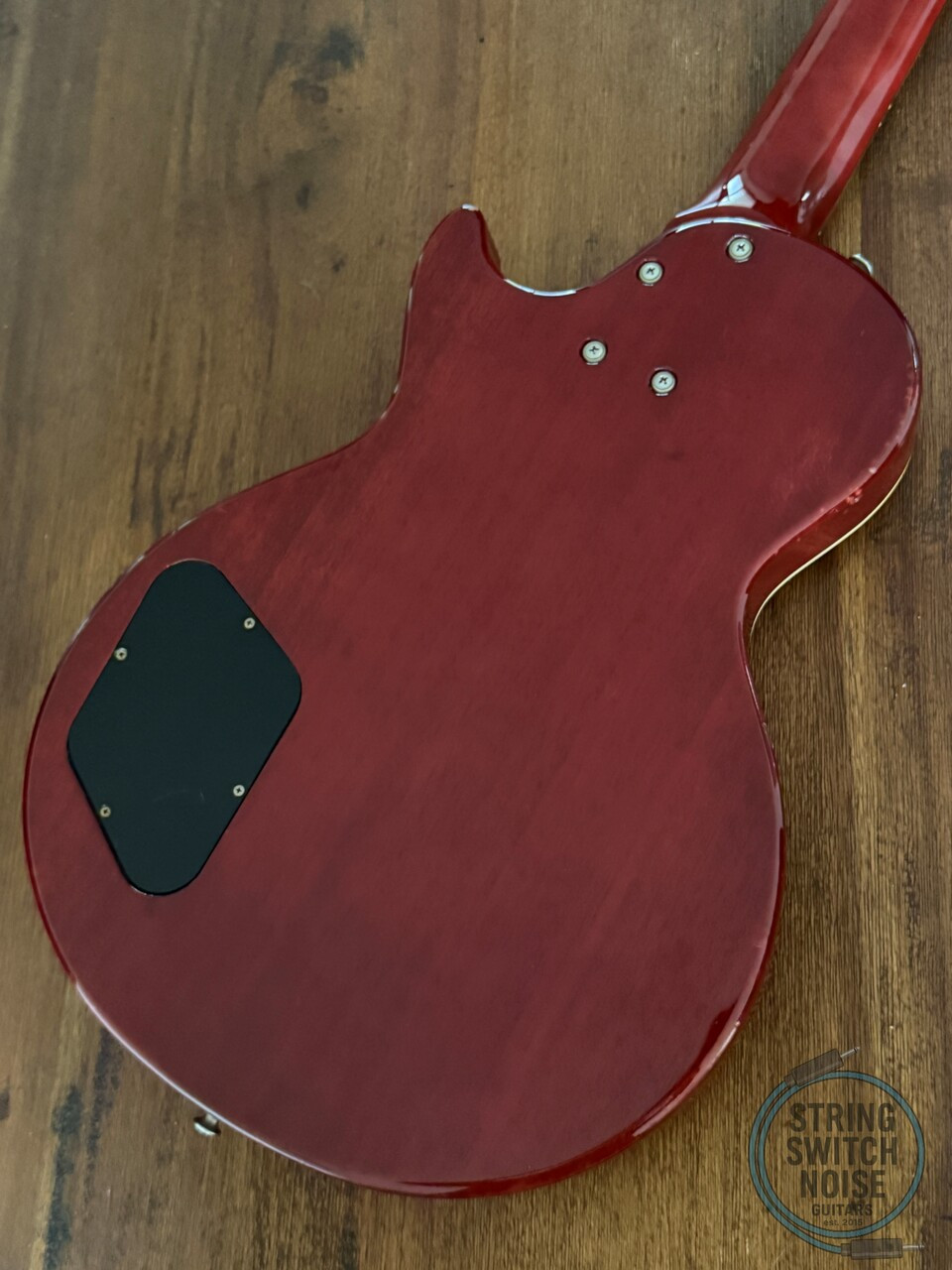 Edwards Les Paul Bass, by ESP, Flamed Amber Burst, 1998, Made In Japan