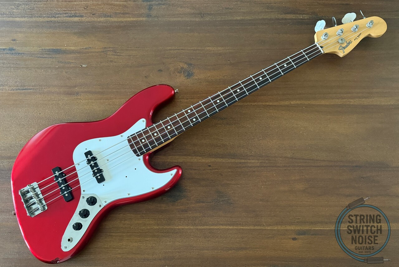 Fender Jazz Bass, Candy Apple Red, 2006, Made In Japan
