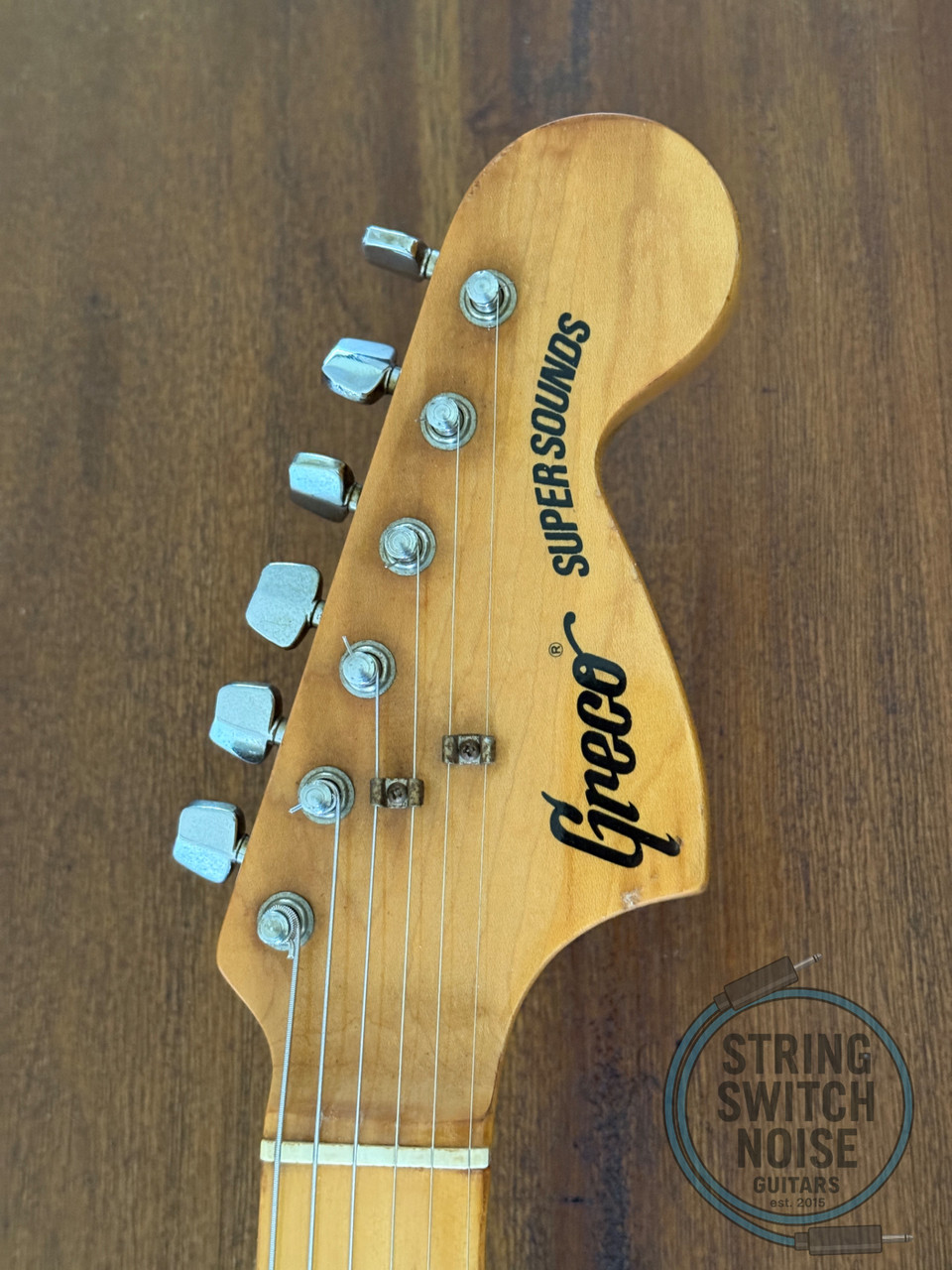 Greco Stratocaster Guitar, Black, MIJ, 1977, Super Sounds, SE450