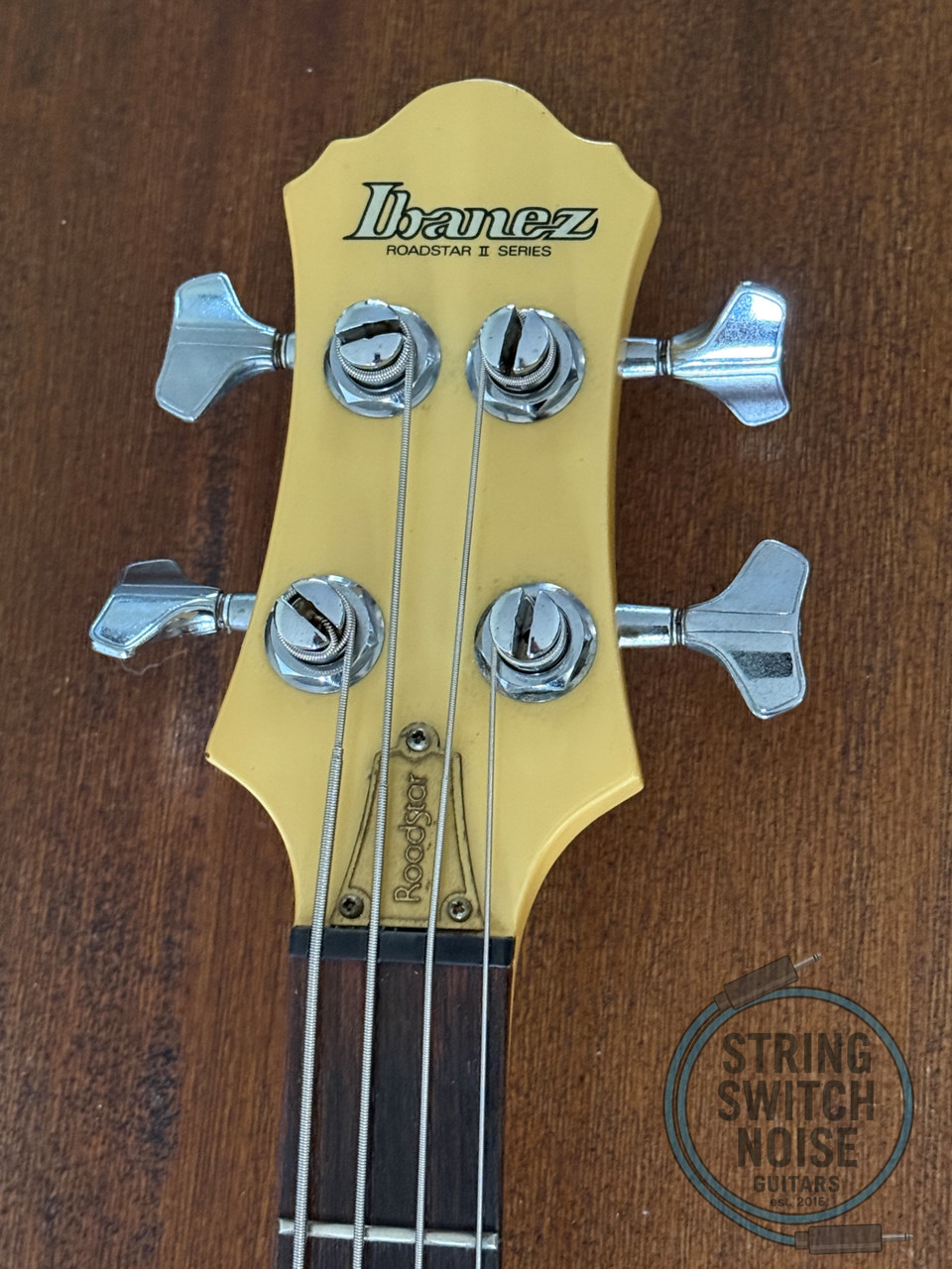 Ibanez Roadstar II Bass Guitar, White, MIJ, 1984, Model RB824