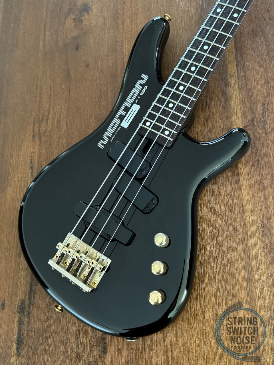 Yamaha Motion B Bass, MB III Special Edition, Tran Black, P/J, 32”, 1998