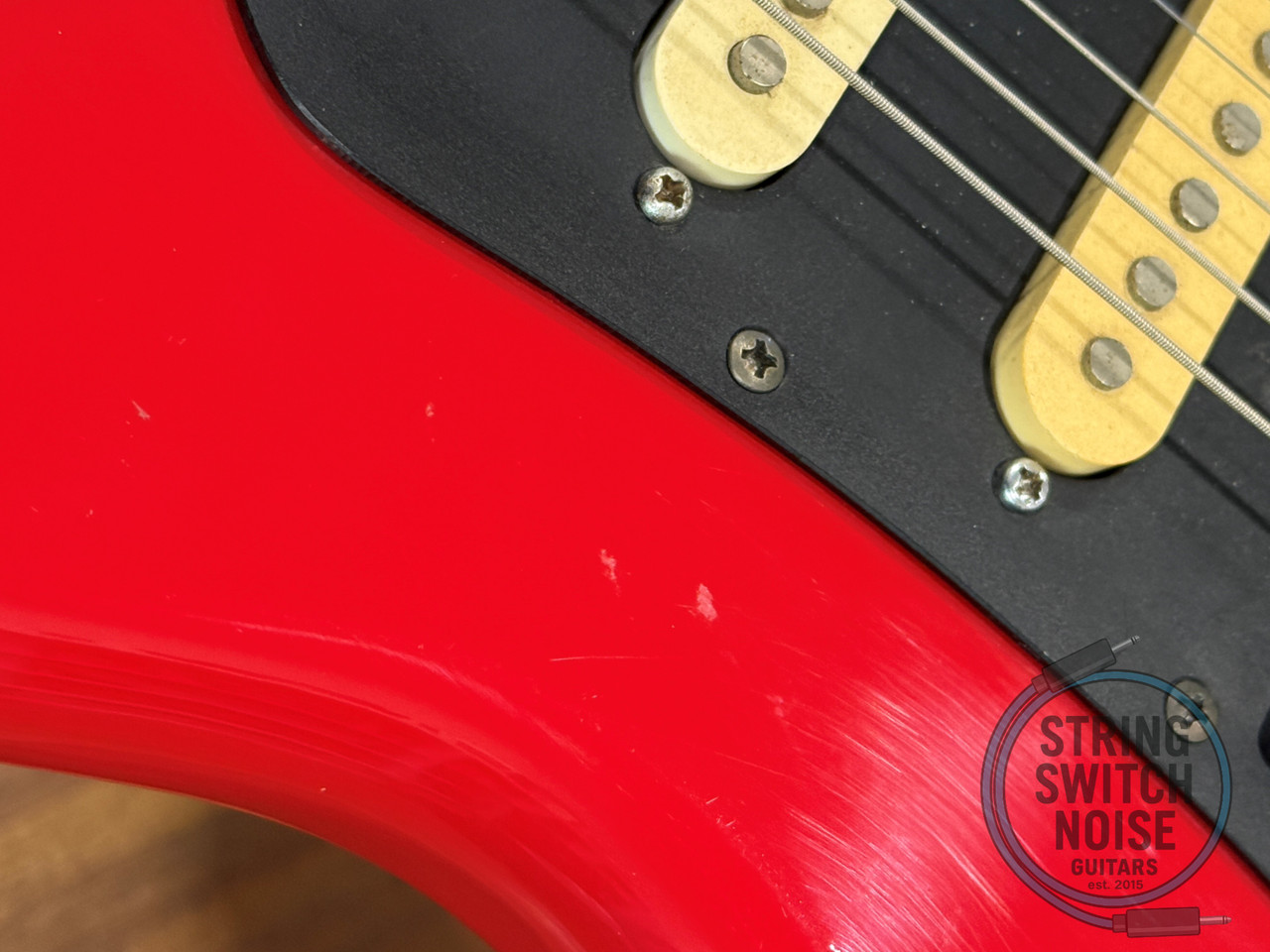 Aria Pro II Guitar, RS Wildcat, HSS SUPER STRAT, Red, MIJ, 1986