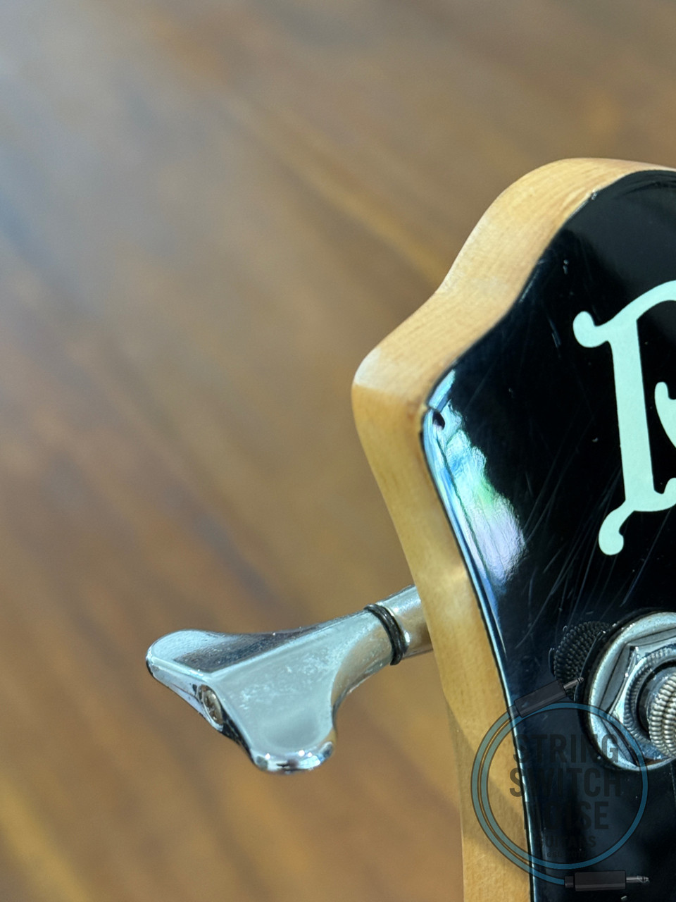 BC Rich Marion Bass, Metallic Black, 2000s, Excellent Condition