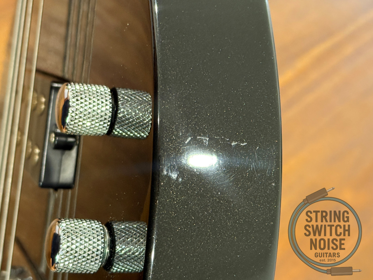 BC Rich Marion Bass, Metallic Black, 2000s, Excellent Condition