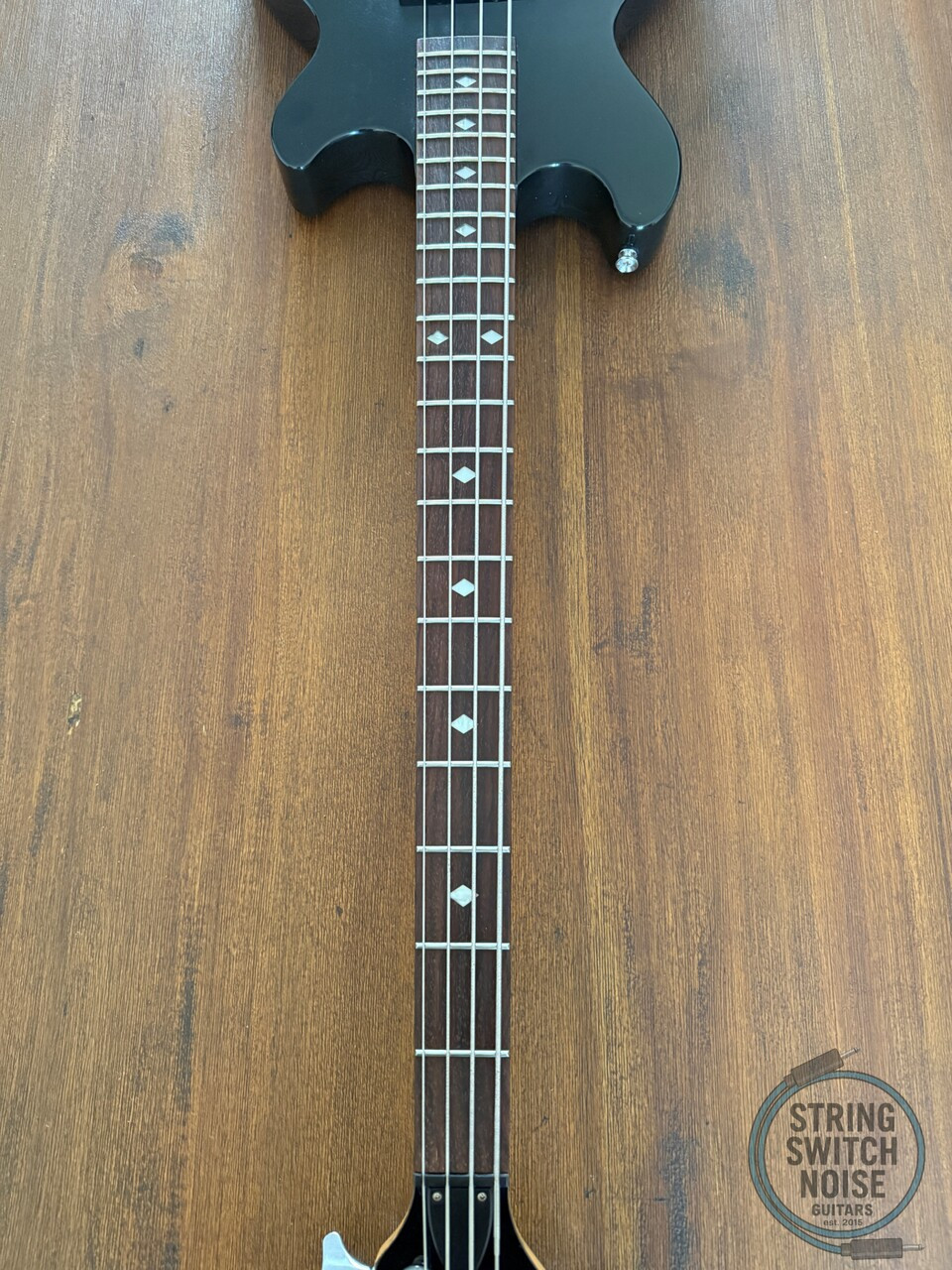 BC Rich Marion Bass, Metallic Black, 2000s, Excellent Condition