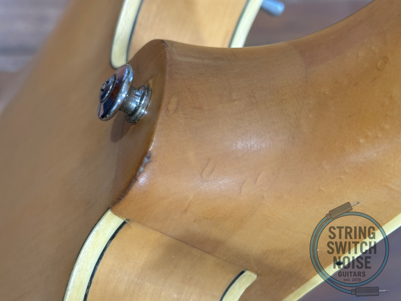 Yamaha SA60, Natural, 1974 Vintage, “335” style, Semi Hollow Body