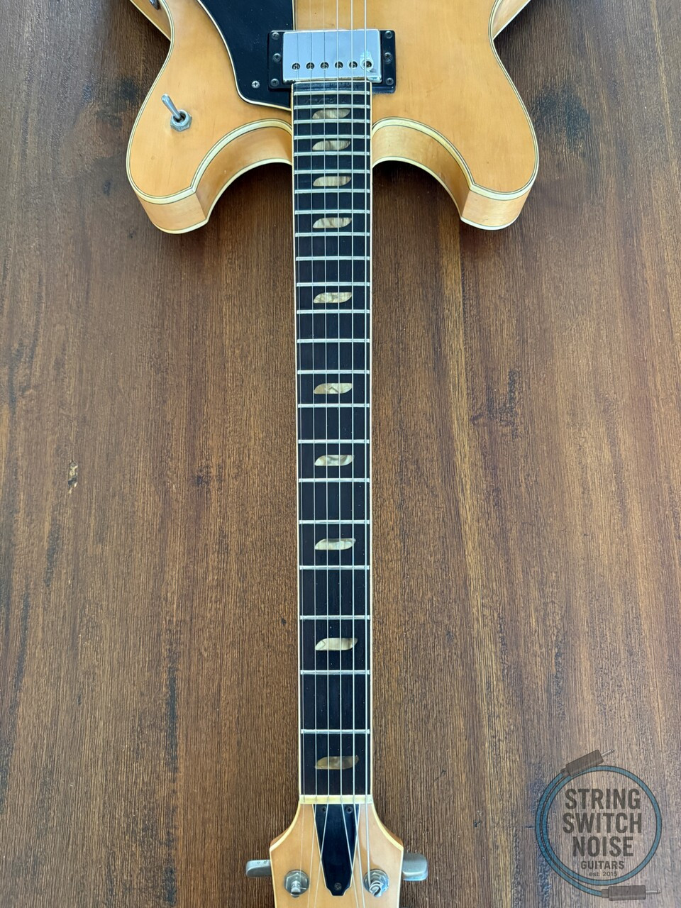 Yamaha SA60, Natural, 1974 Vintage, “335” style, Semi Hollow Body