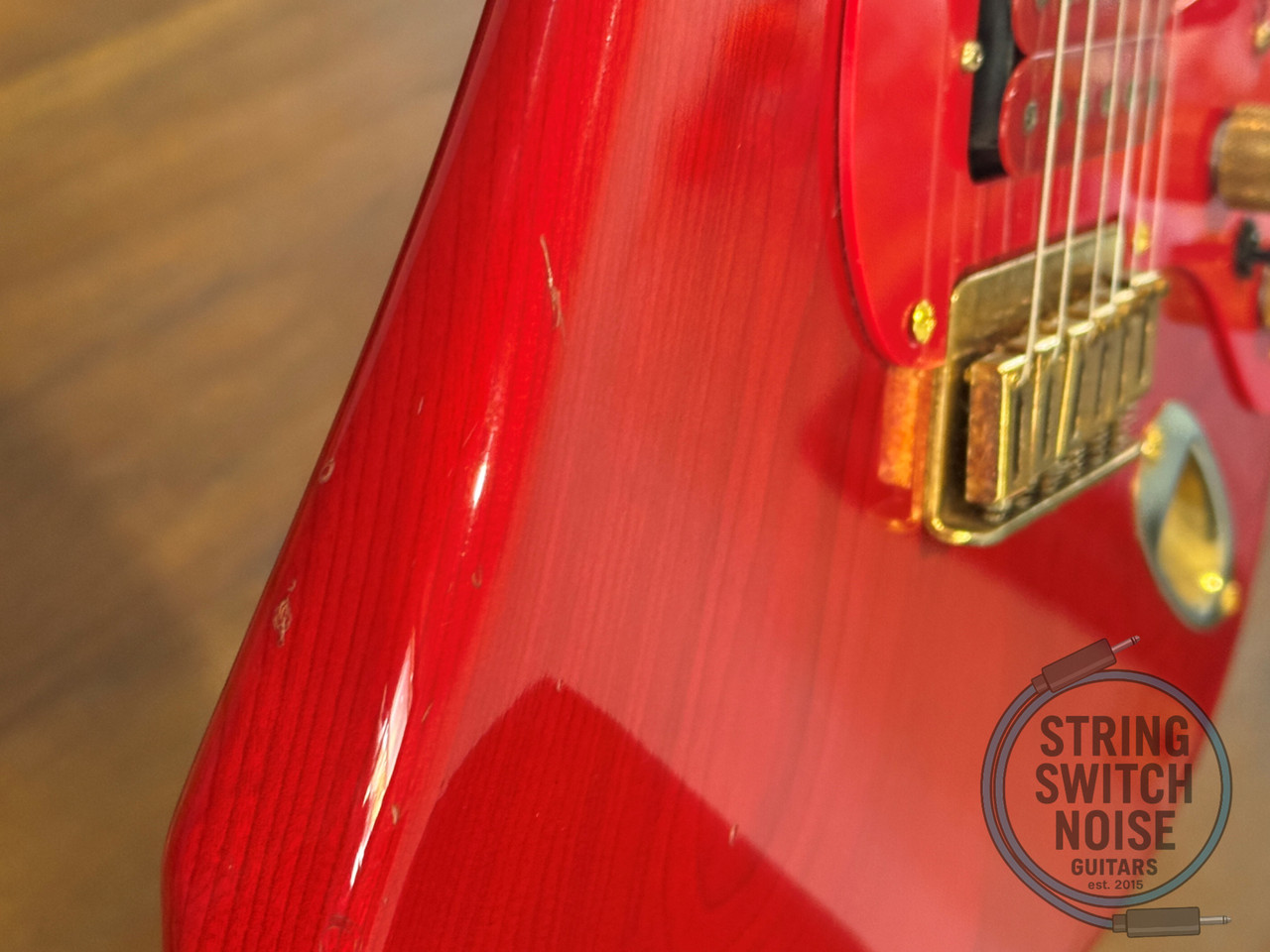 Bill Lawrence Stratocaster, HSH, All Red, MIJ 1985, BL3M-55G Hatake