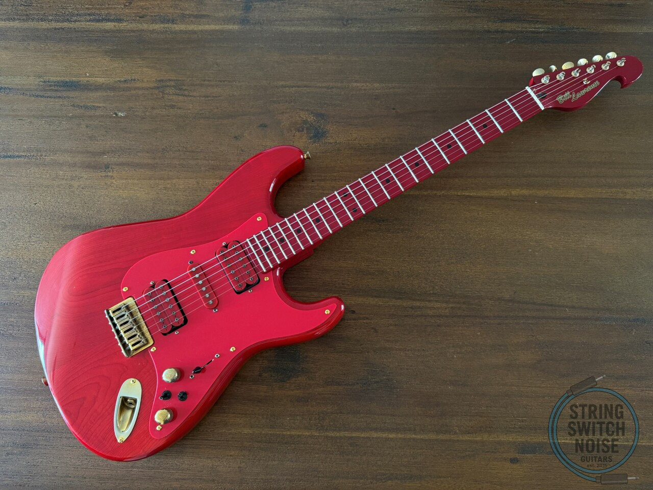 Bill Lawrence Stratocaster, HSH, All Red, MIJ 1985, BL3M-55G Hatake