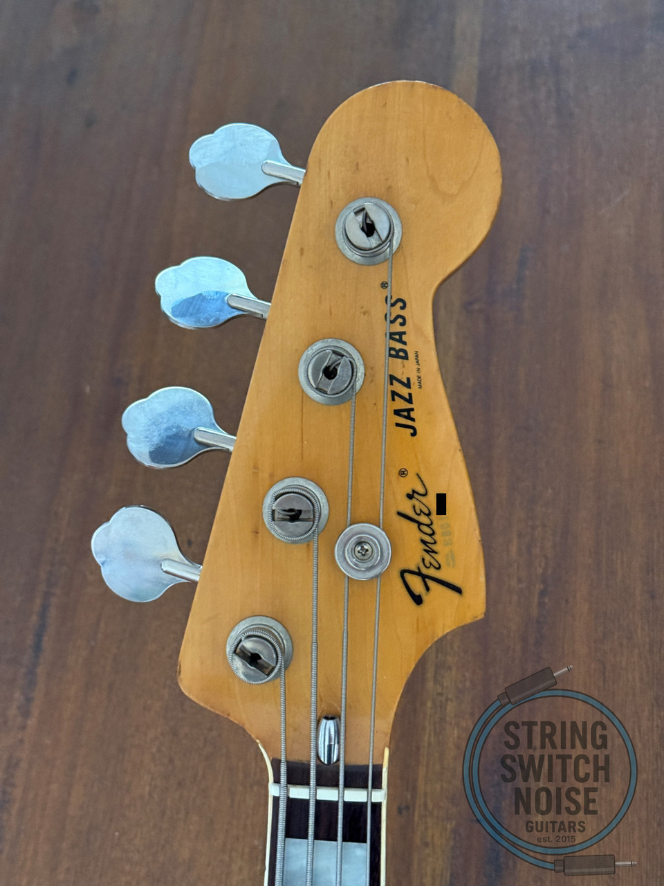 Fender Jazz Bass, ‘75, Natural Ashwood, 1988, E SERIAL, Bad Ass II Bridge