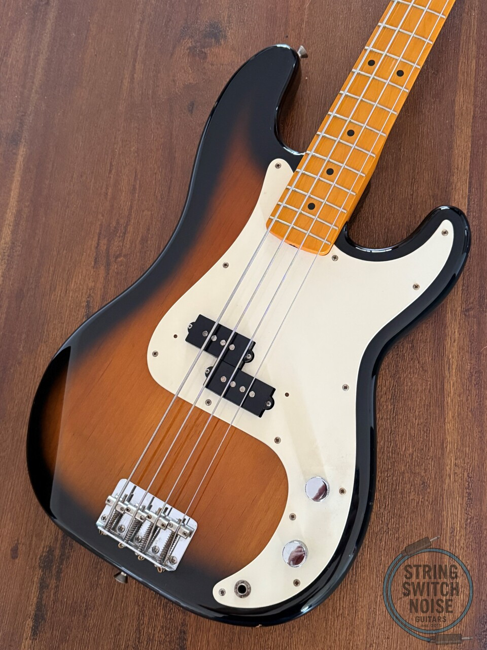 Fender Precision Bass, ‘57, Sunburst, 1997, Excellent Condition