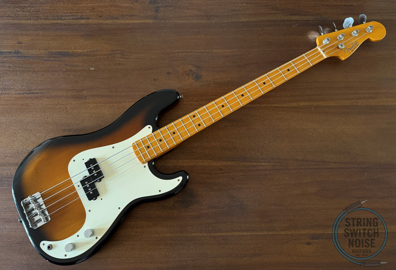Fender Precision Bass, ‘57, Sunburst, 1997, Excellent Condition