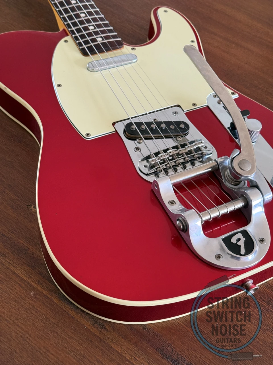 Fender Telecaster,’62 Bound, Candy Red, 2004, Bigsby, USA Texas Pickups