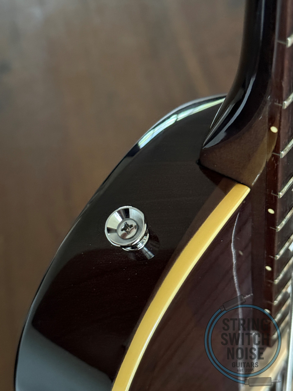 Edwards Les Paul Bass, by ESP, Flamed Black, 1998, Made In Japan