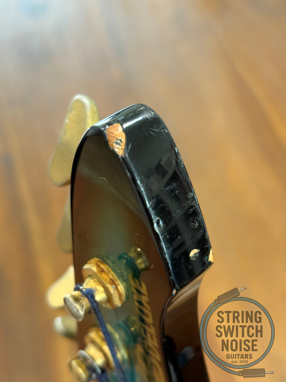 Aria Pro II, Explorer Bass, ZZB Deluxe, MIJ 1983, Blue Black Burst