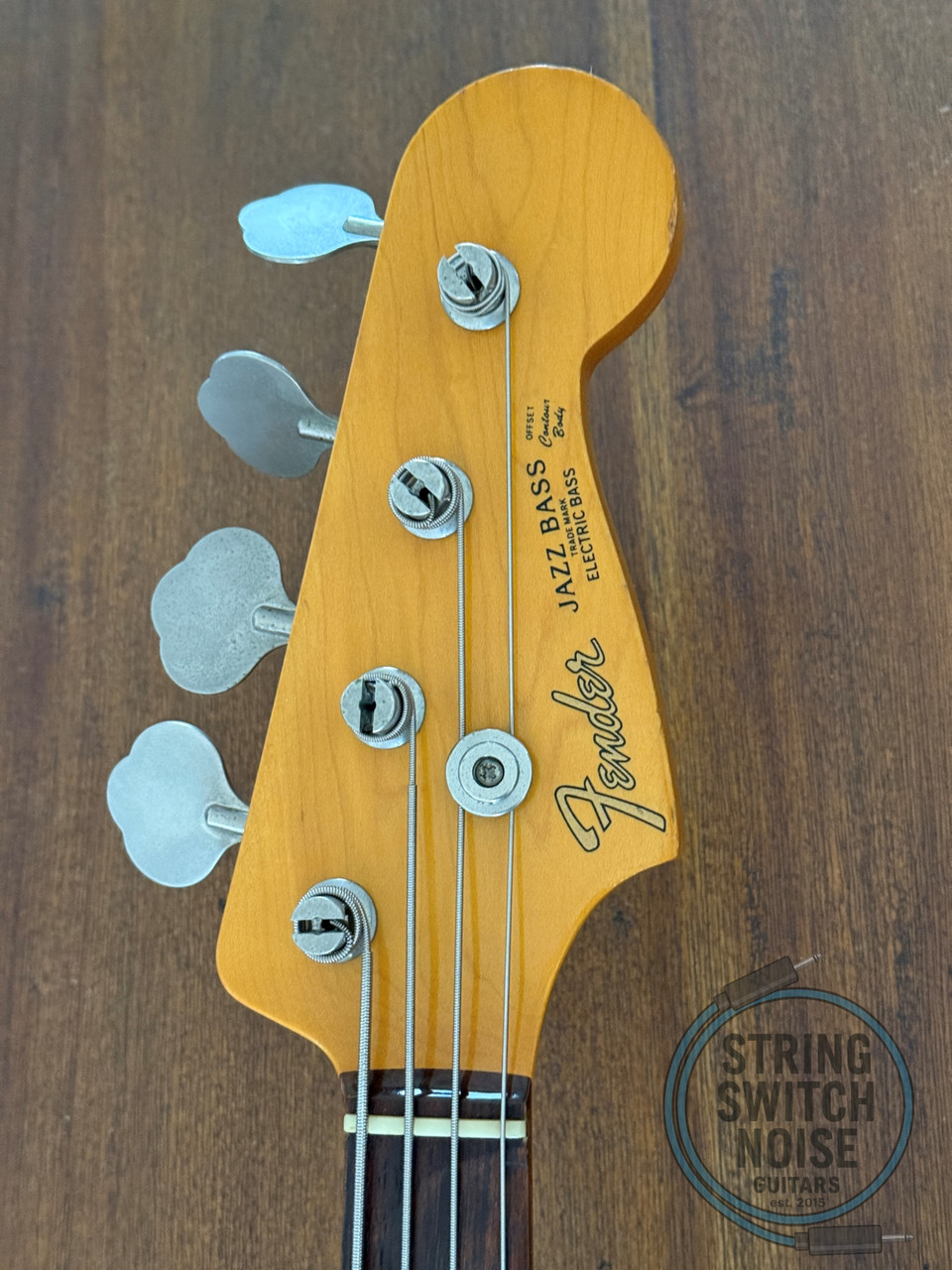 Fender Jazz Bass, ‘62, 3 Tone Sunburst, 1993, Black Guard