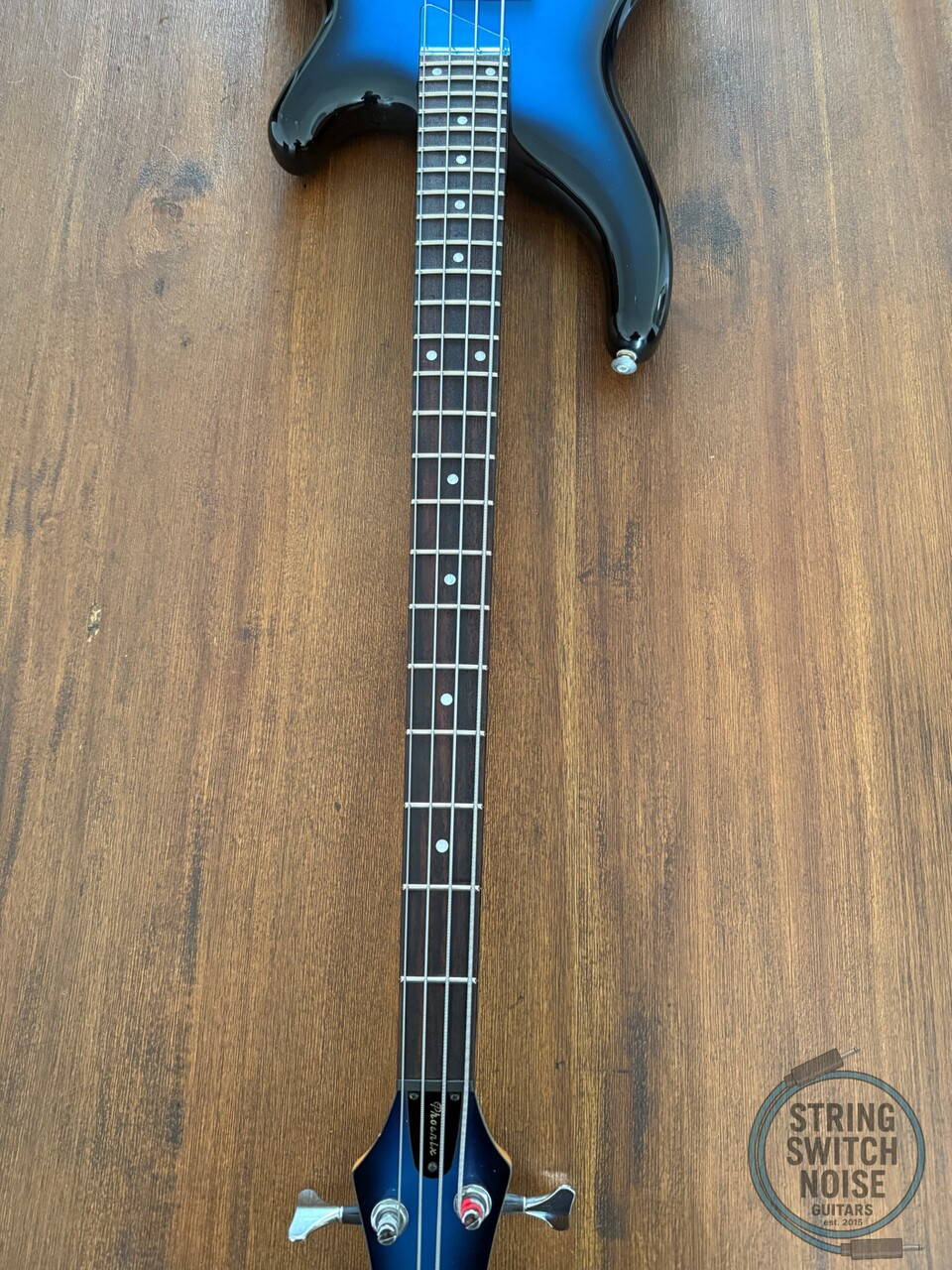 Greco Phoenix Bass, PXB-400, P/J, Blue Burst, 2002, Made in Japan