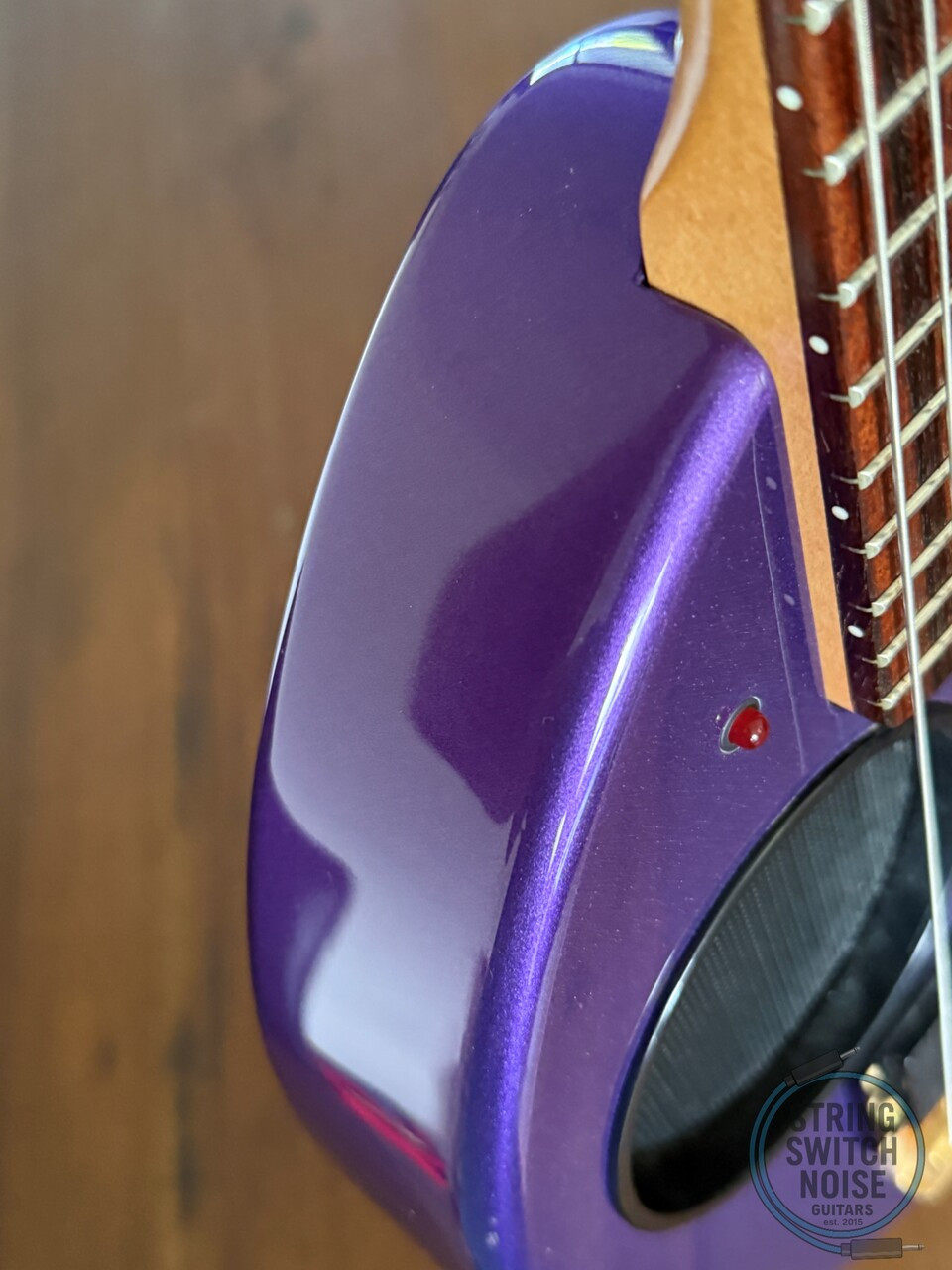 Fernandes ZO-3, Purple, 2000s Nomad Travel Guitar, w/Onboard Speaker