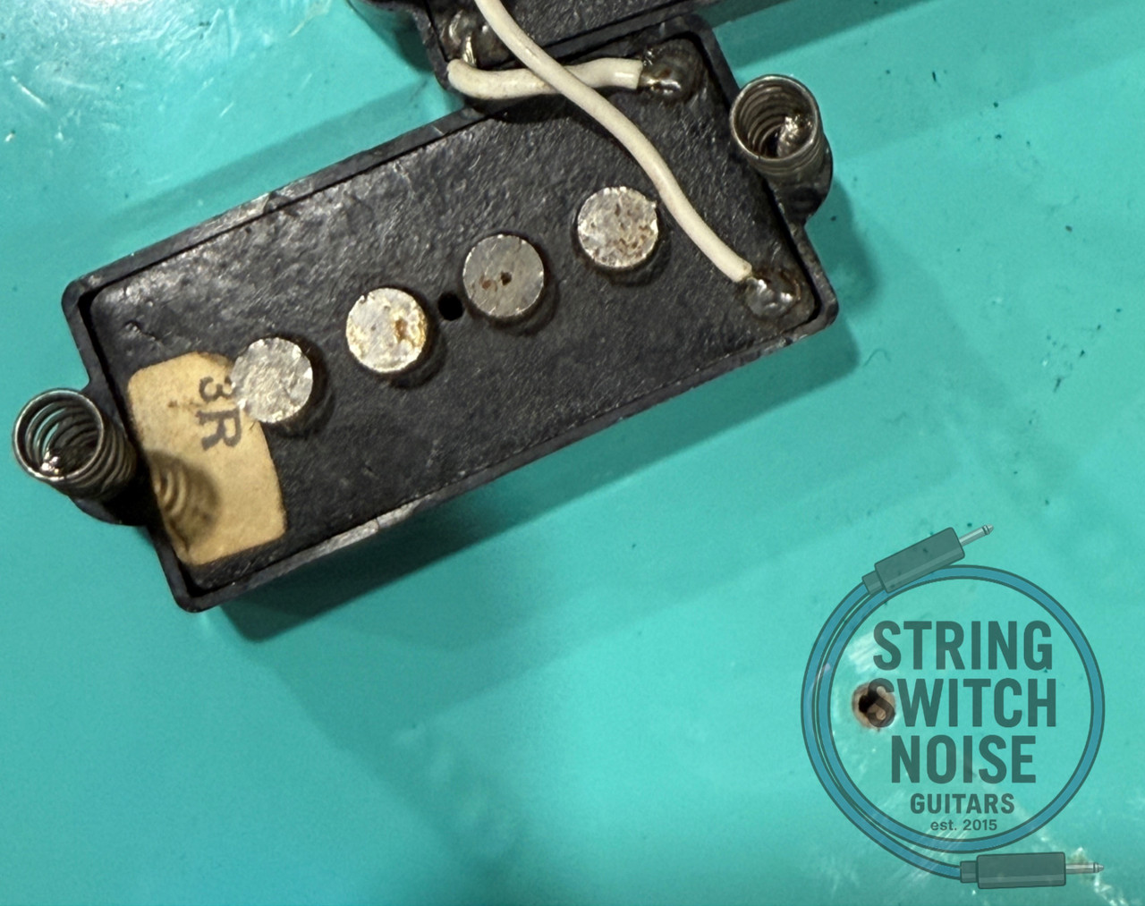Fender Precision Bass Hybrid, Sea Foam Green, MIJ, 2002, Mark Hoppus Style Build