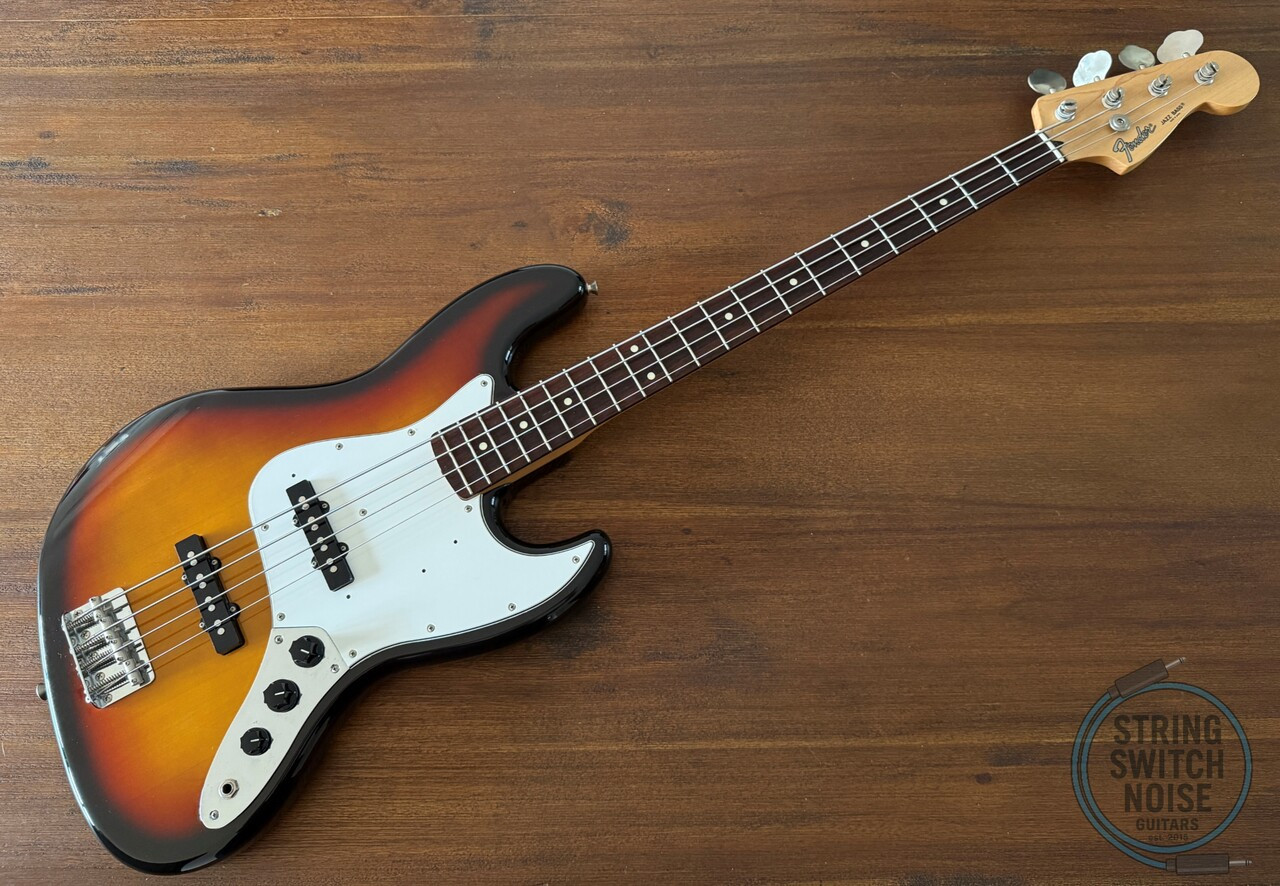 Fender Jazz Bass, Three Tone Sunburst, 1999, Made In Japan