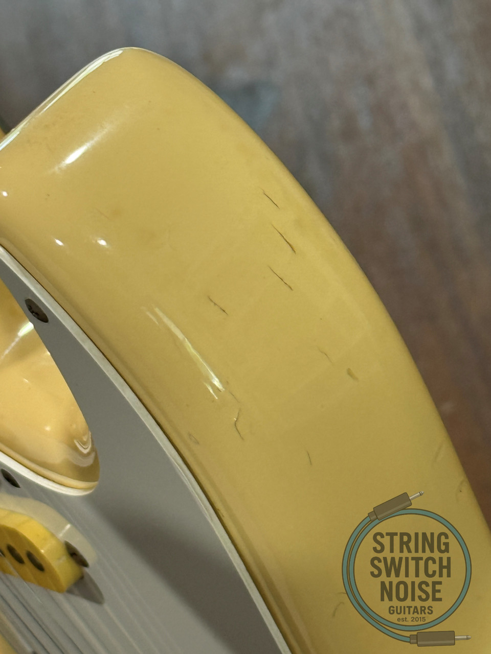 Fender Stratocaster, ‘57, RARE HARD TAIL, 1989, Vintage White