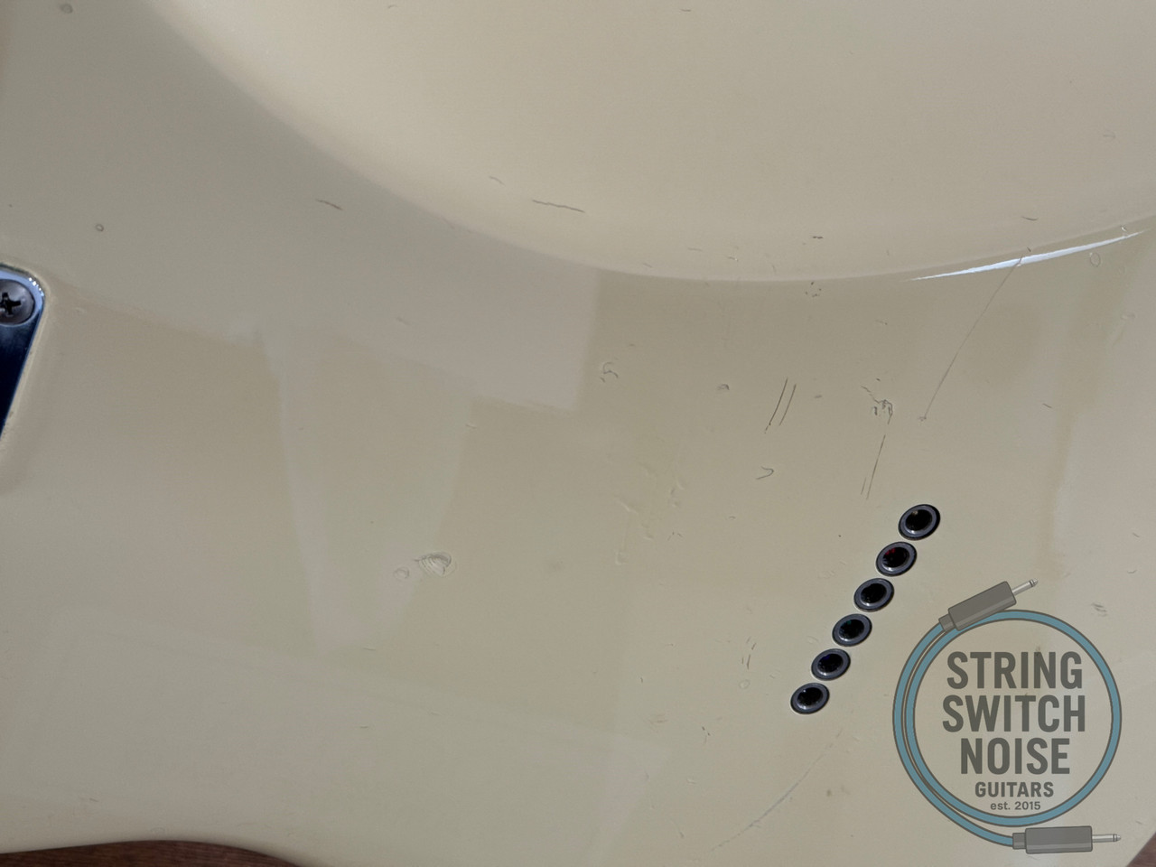 Fender Stratocaster, ‘57, RARE HARD TAIL, 1989, Vintage White