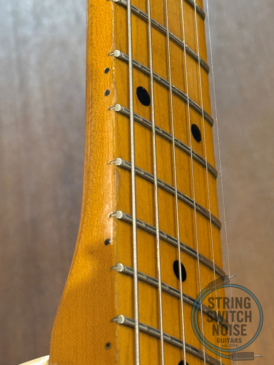 Fender Stratocaster, ‘57, RARE HARD TAIL, 1989, Vintage White