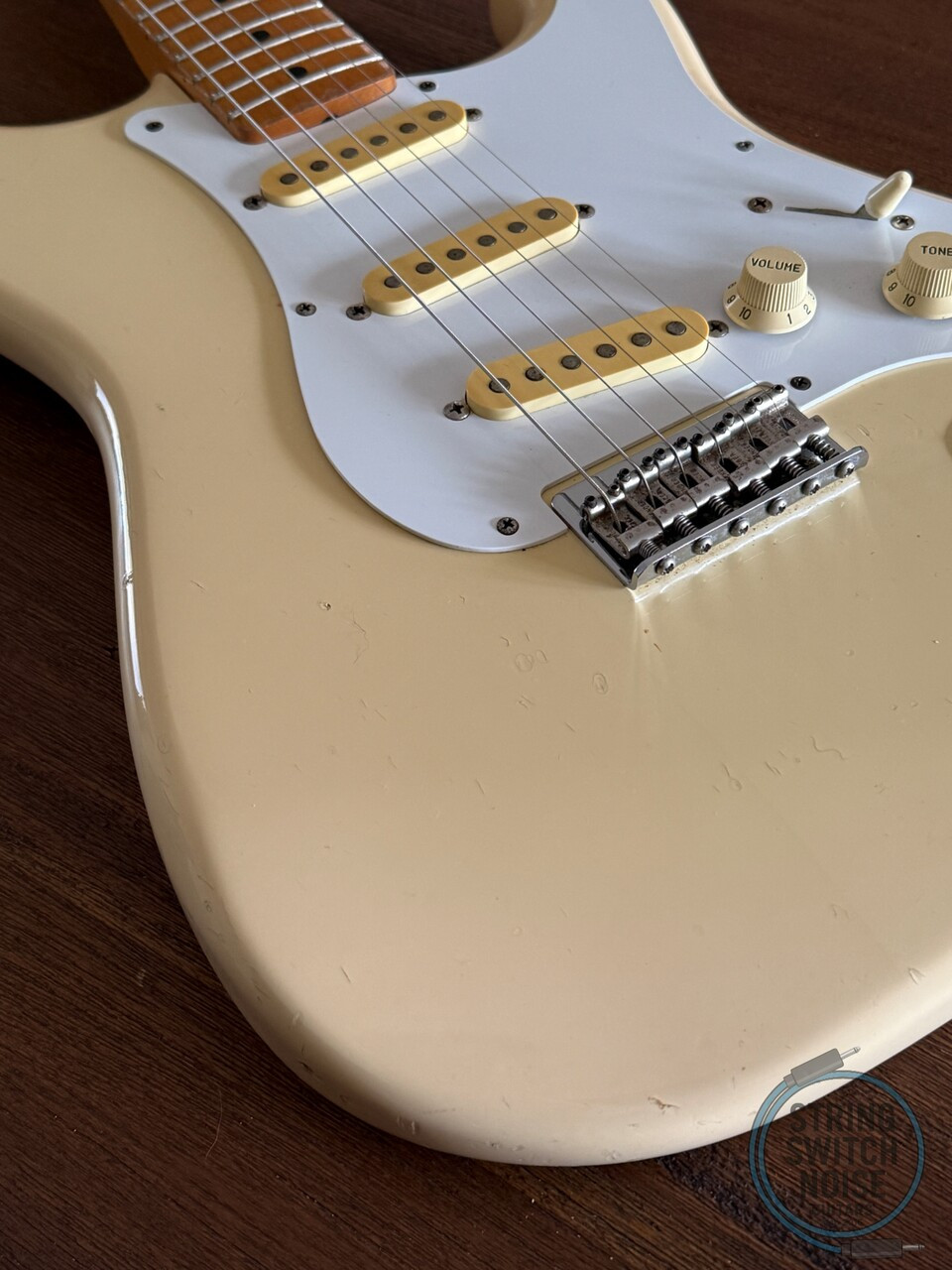 Fender Stratocaster, ‘57, RARE HARD TAIL, 1989, Vintage White
