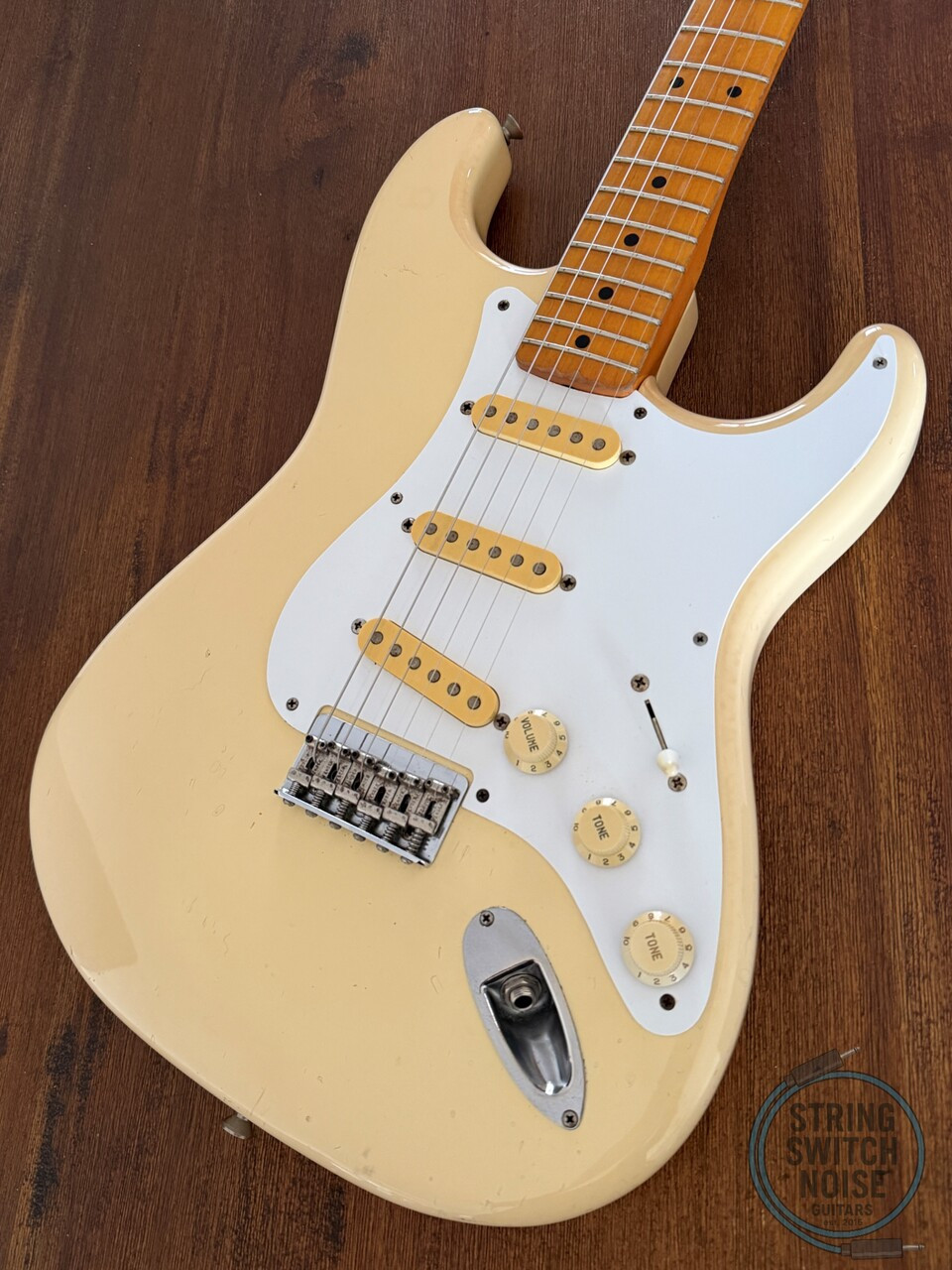 Fender Stratocaster, ‘57, RARE HARD TAIL, 1989, Vintage White
