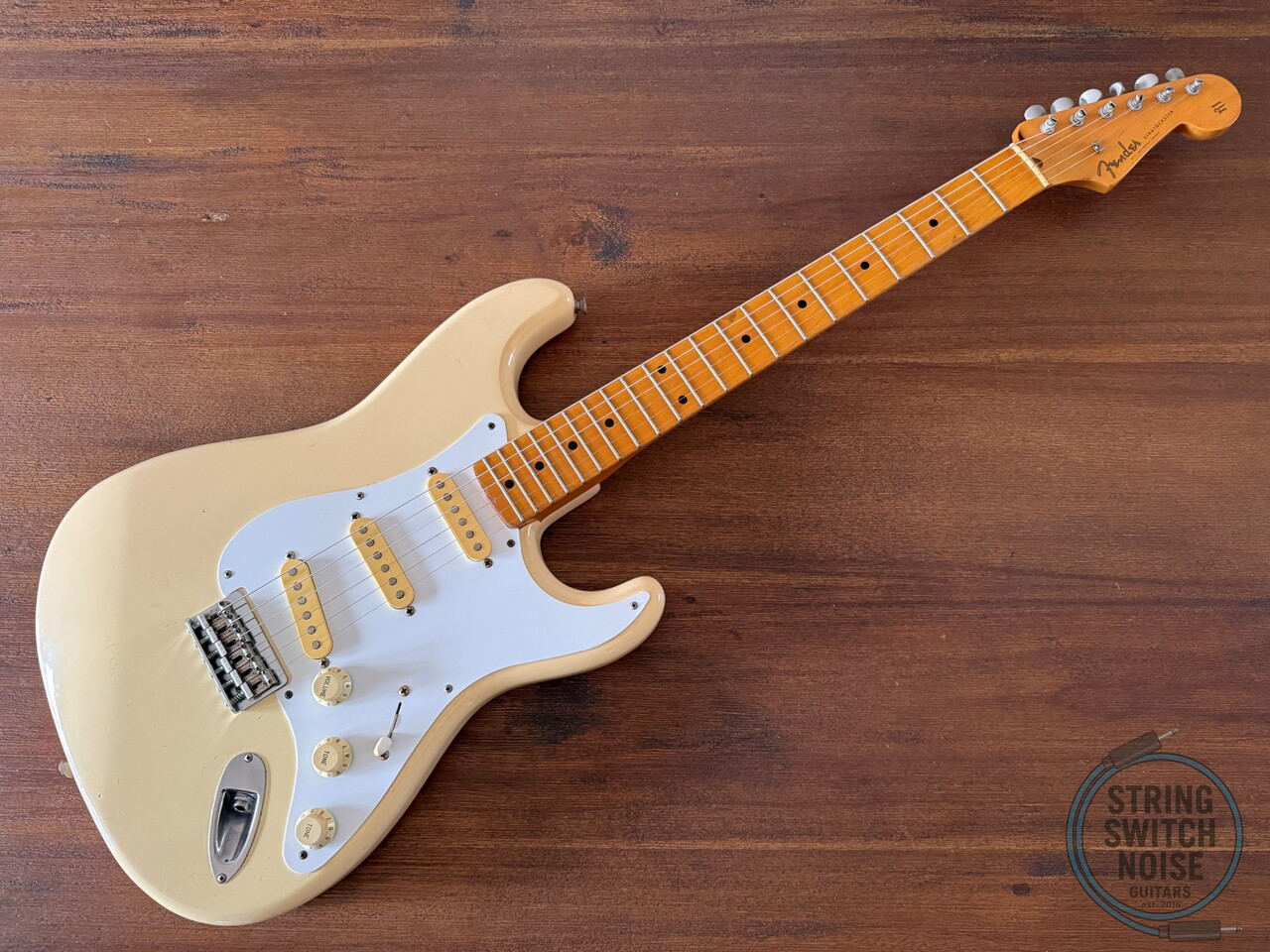 Fender Stratocaster, ‘57, RARE HARD TAIL, 1989, Vintage White