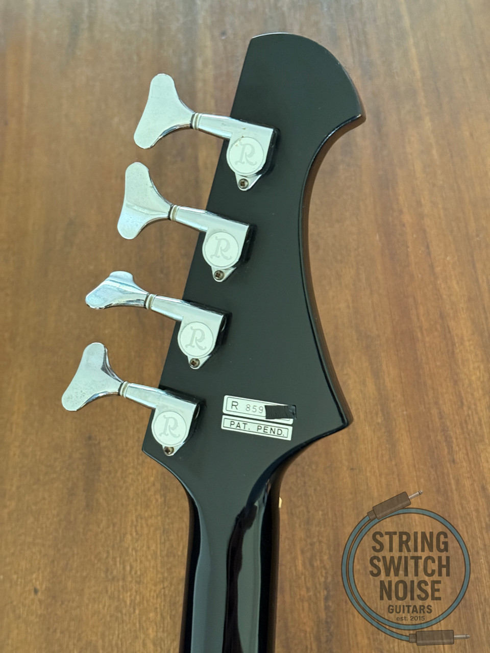 BC Rich, Warlock Bass, Black, RARE VARITONE MODEL, MIJ 1985, NJ