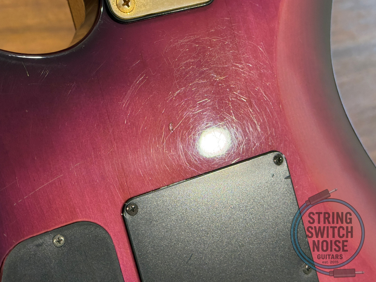 Charvel Stratocaster, by Jackson, HSH, Purple Burst, MIJ, 1991