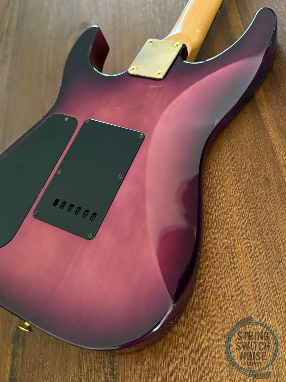 Charvel Stratocaster, by Jackson, HSH, Purple Burst, MIJ, 1991
