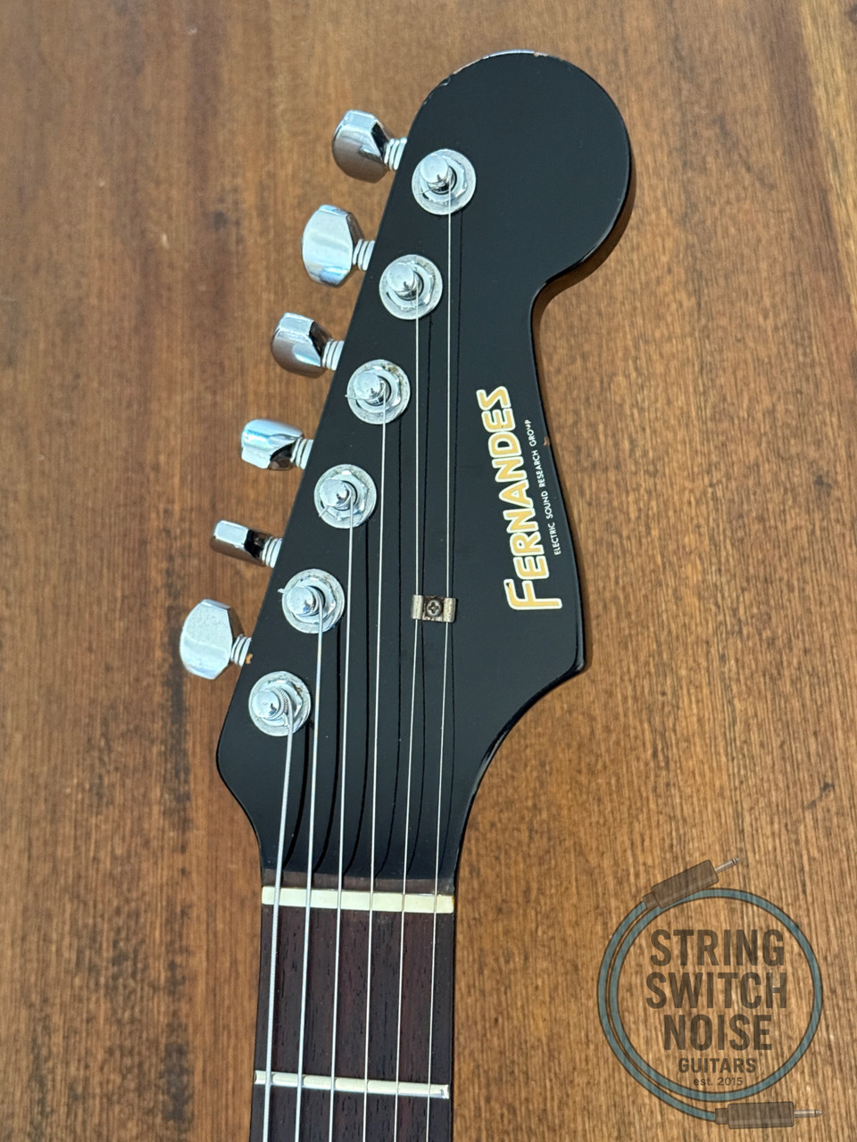 Fernandes Stratocaster, 1987, Made in Japan, Black, SSH-40