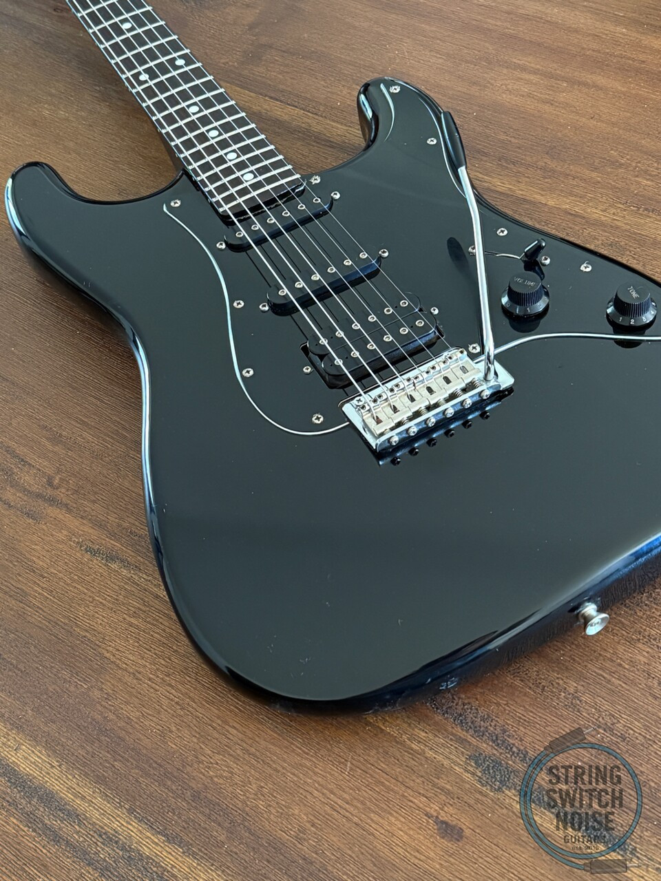 Fernandes Stratocaster, 1987, Made in Japan, Black, SSH-40