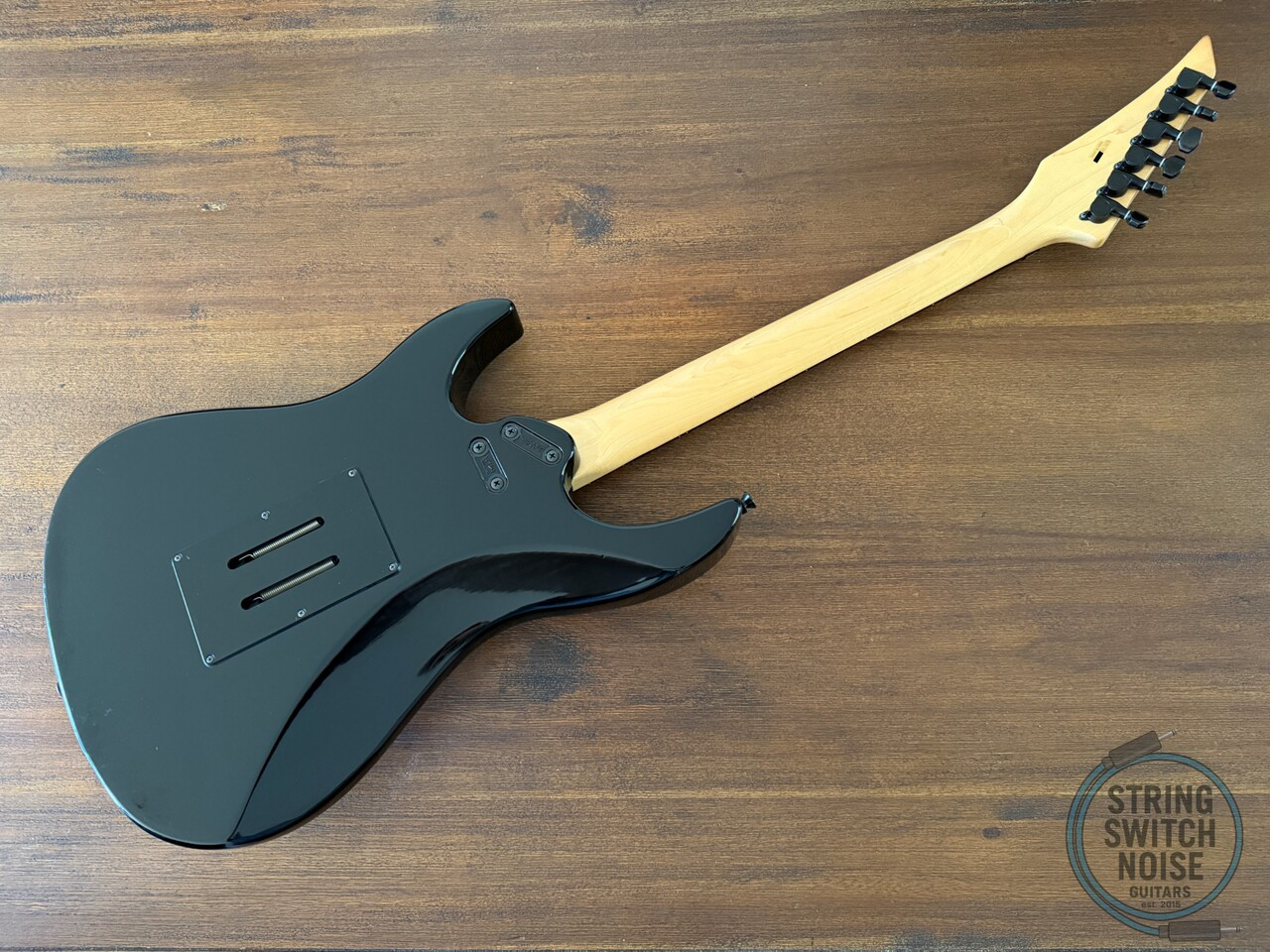 YAMAHA, RGX520J, HH Super Strat, Black, MIJ, 1986, EMG Pickups