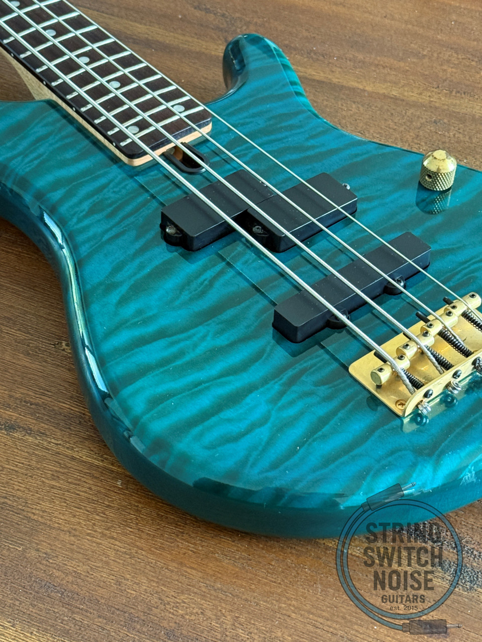Yamaha Motion B Bass, MB 40, 1996, Flamed Green