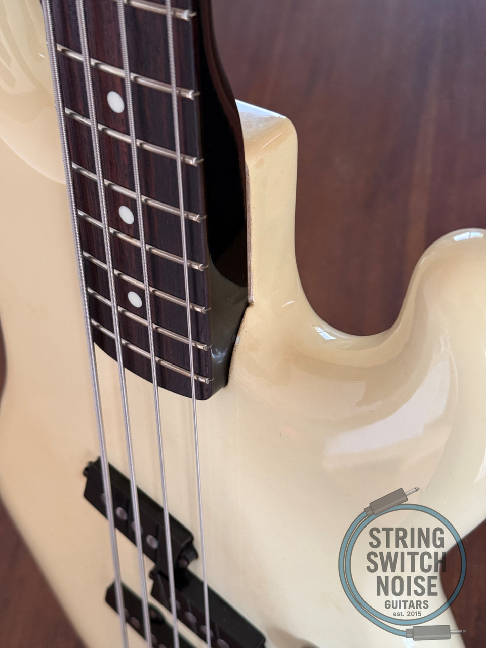 Fender Jazz Bass, Special, P/J Slant, White, 1985, Medium 32” Scale, RARE