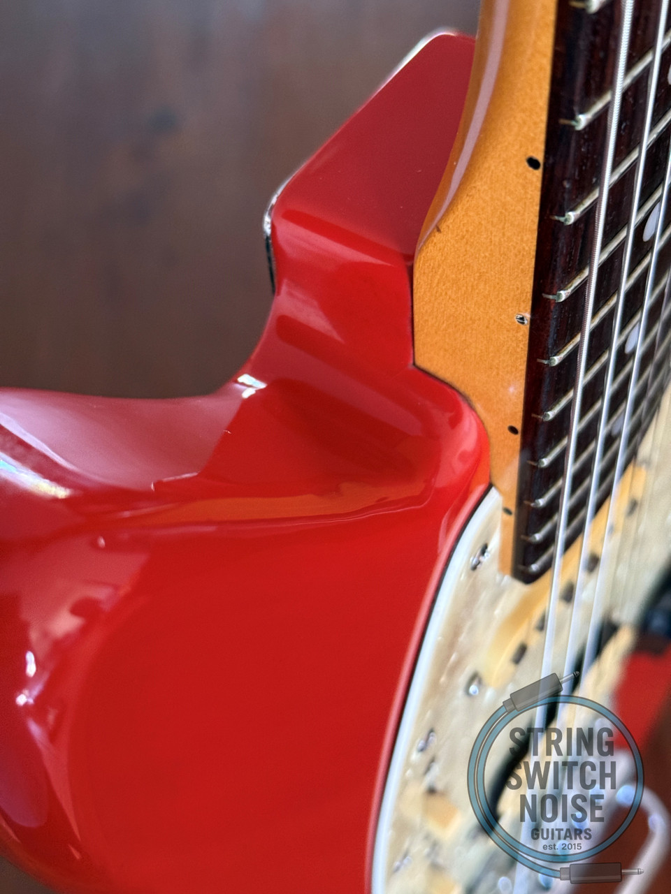 Fender Jagstang, Fiesta Red, 1997, Kurt Cobain (Nirvana) 1st Issue