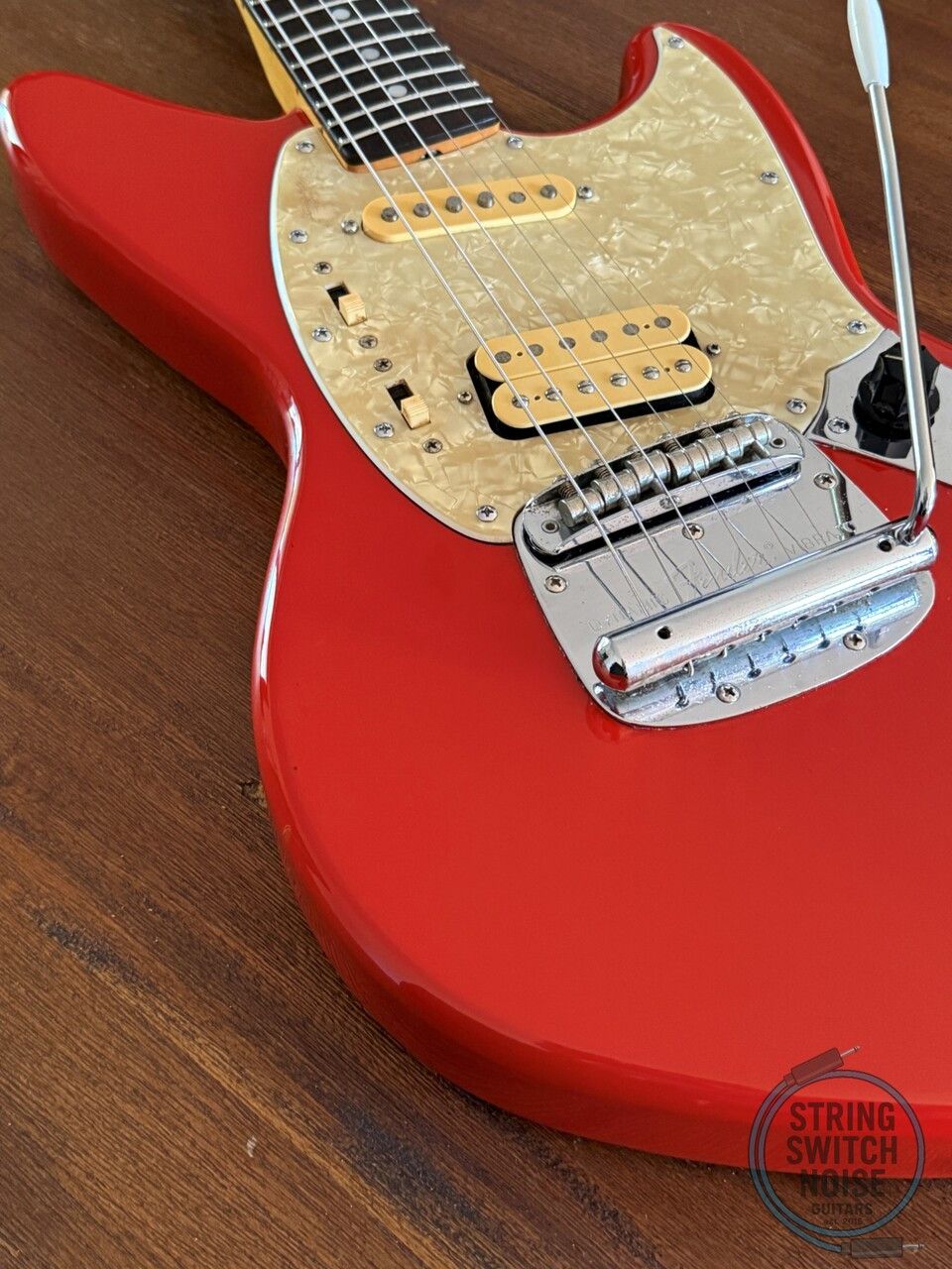 Fender Jagstang, Fiesta Red, 1997, Kurt Cobain (Nirvana) 1st Issue
