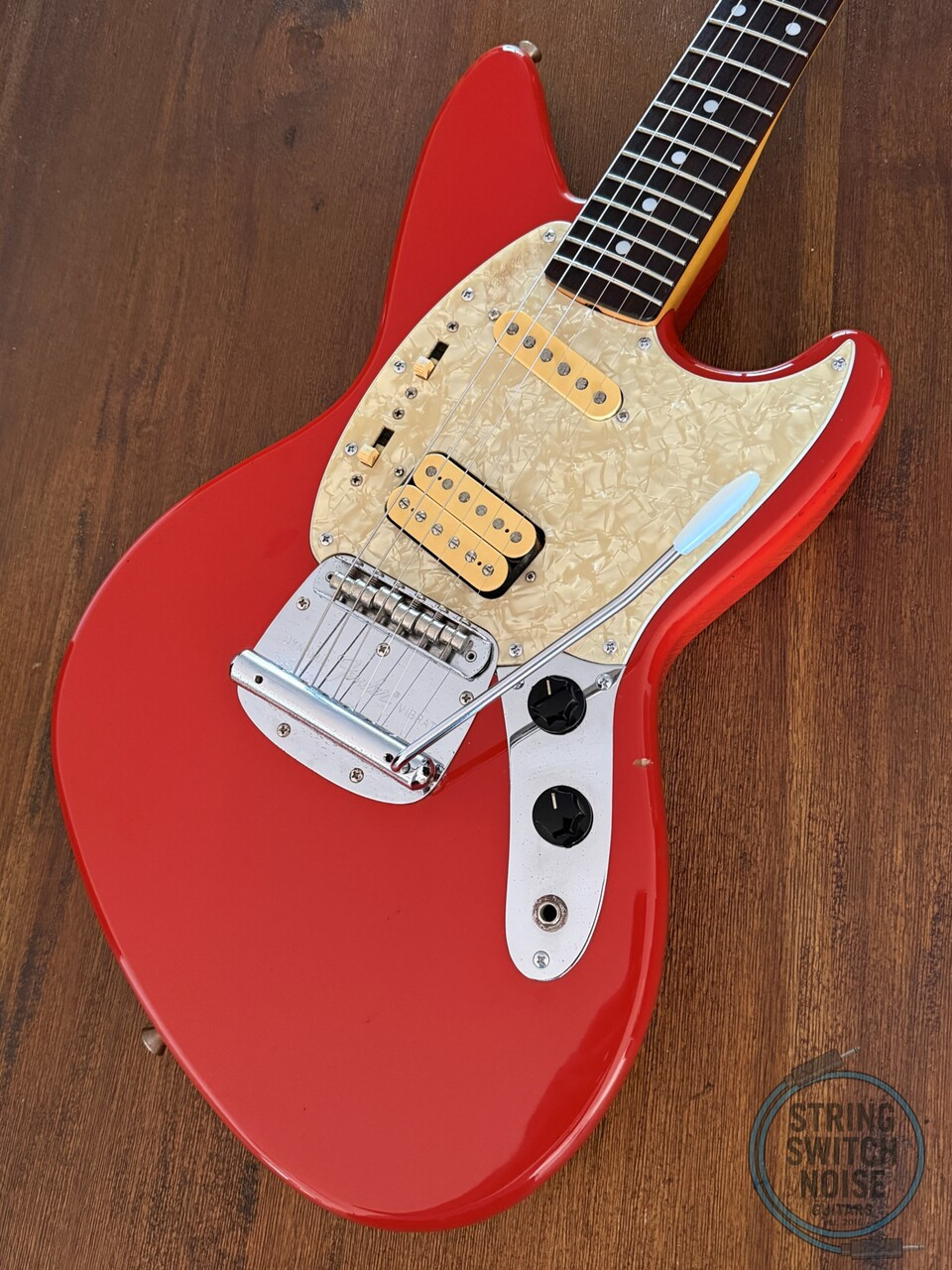 Fender Jagstang, Fiesta Red, 1997, Kurt Cobain (Nirvana) 1st Issue