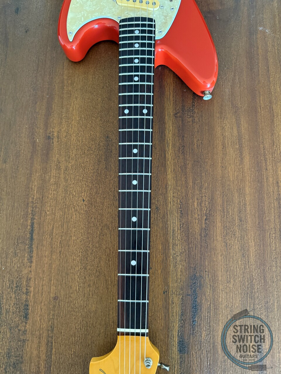 Fender Jagstang, Fiesta Red, 1997, Kurt Cobain (Nirvana) 1st Issue