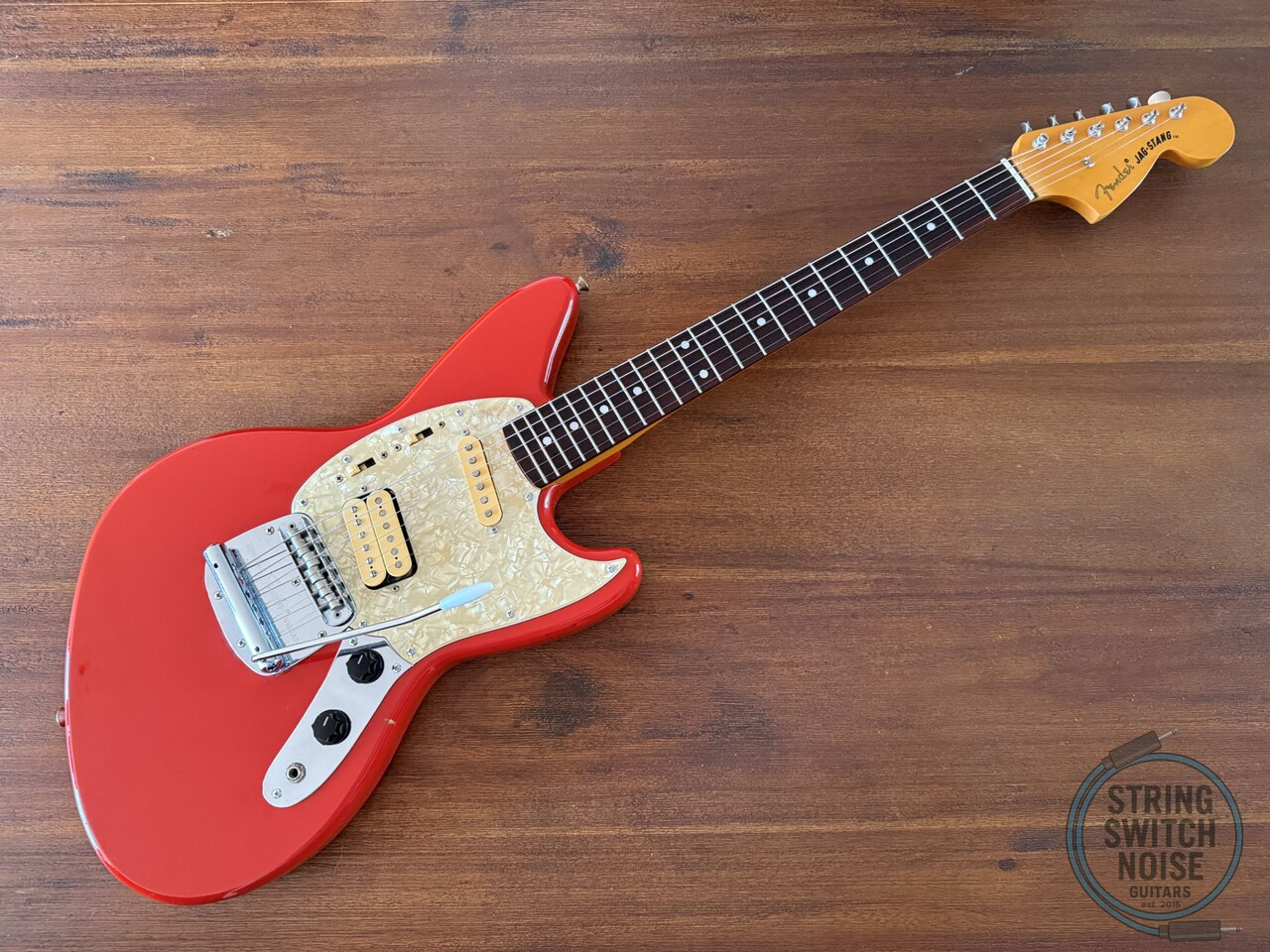 Fender Jagstang, Fiesta Red, 1997, Kurt Cobain (Nirvana) 1st Issue