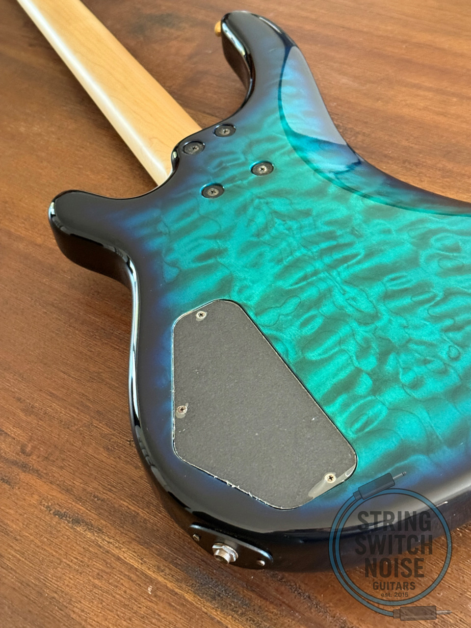 Fernandes Revolver Bass, Sapphire Blue Gradient, 1990s, FRB-40