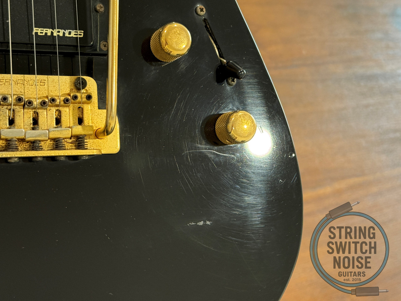 Fernandes Stratocaster, Revolver, Black, MIJ, 1996, Model SFR-512