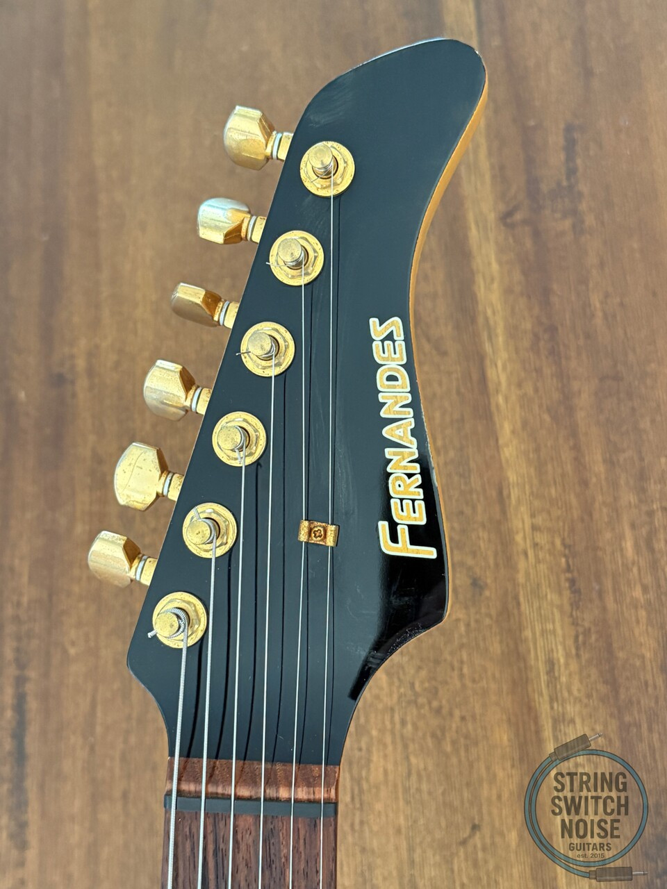 Fernandes Stratocaster, Revolver, Black, MIJ, 1996, Model SFR-512