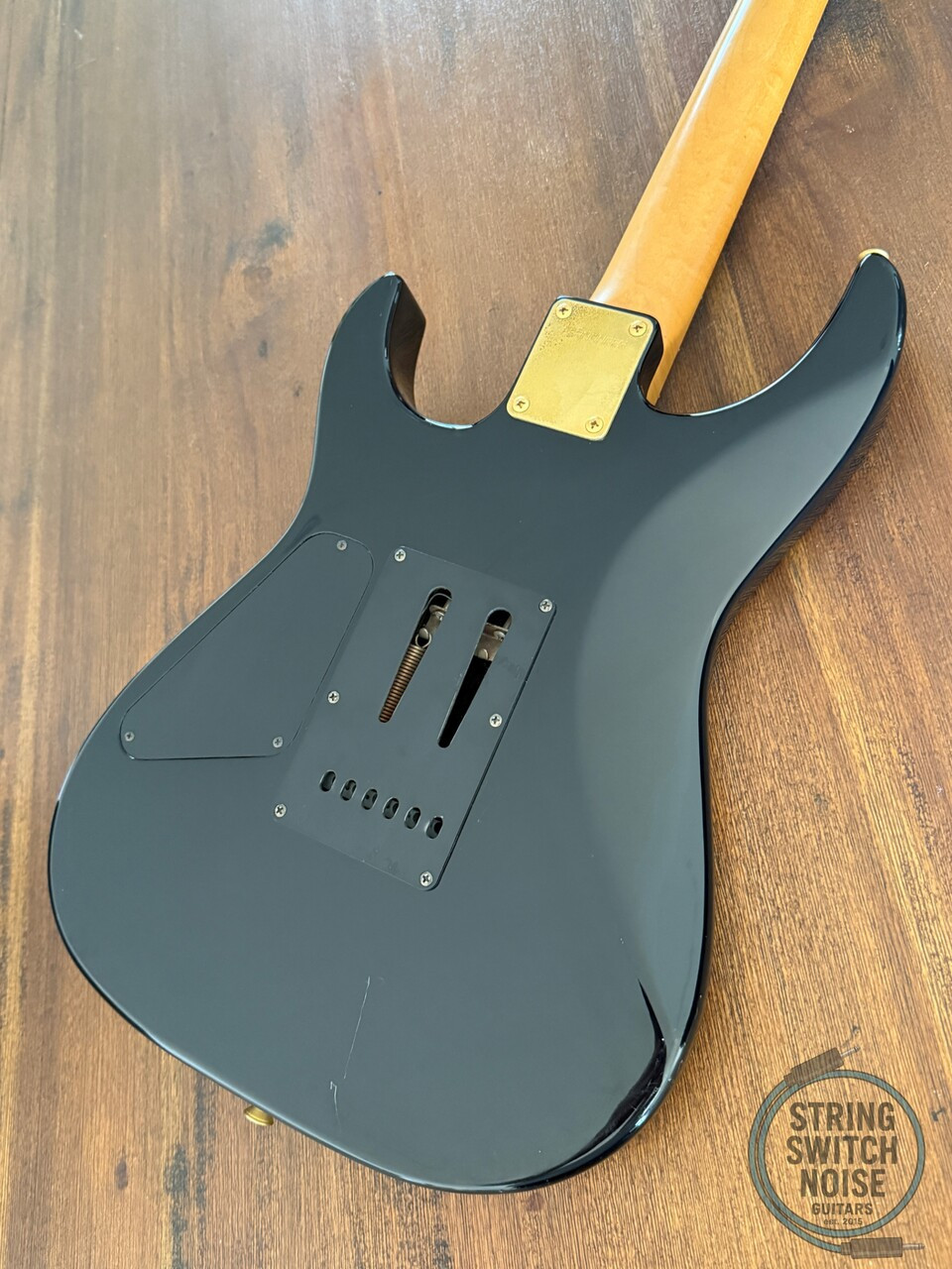 Fernandes Stratocaster, Revolver, Black, MIJ, 1996, Model SFR-512
